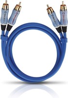 Rca Audio Kabel 1M - 2X Cinch Stecker Auf 2X Cinch Stecker Ofc