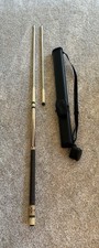 J. Pechaur Custom Billiard Cue with 2 Shafts and Case - Lik New