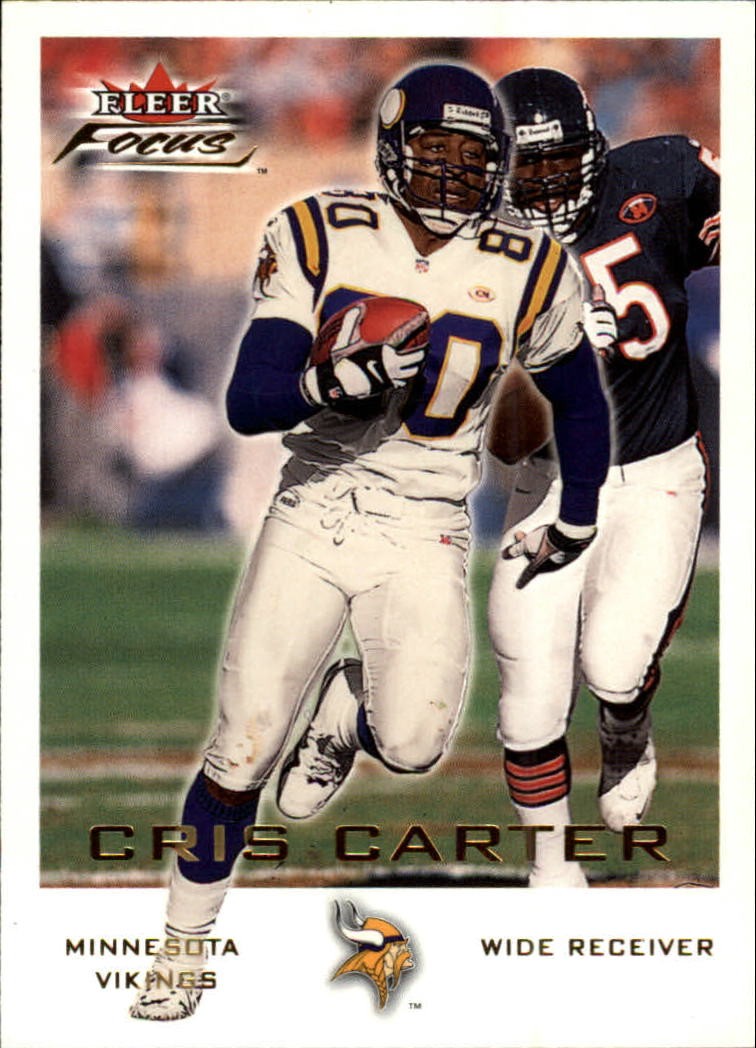 2000 Fleer Focus #12 Cris Carter