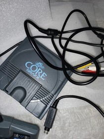NEC PC Engine CoreGrafx With Controller & AV Cable. Power Source Not Included.