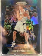 /199 2017-18 Panini Prizm Blue Prizm  Dirk Nowitzki #91 HOF 