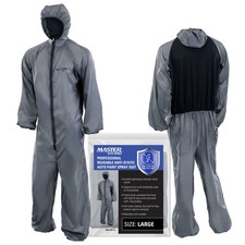 Master Elite Reusable Anti-Static Auto Paint Spray Suit, Size Large