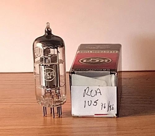 Vintage Tested Strong RCA 1U5 Transoceanic Amplifier Audio Vacuum Tube