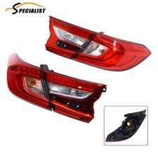 4Pcs Rear Inner Outer LED Tail Lights W/ Bulbs Left Right For Honda Accord 18-22