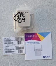 Netgear WN3000RPH-2ADPAS ADT Pulse WiFi Range Extender, New No Box 