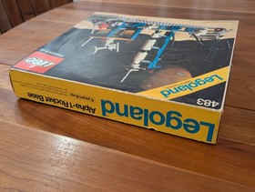 Vintage 1978 Legoland Space System Alpha-1 Rocket Base ~ LEGO Set #483 Complete