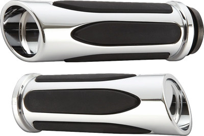 ARLEN NESS Deep Cut Comfort Series Grips - TBW - Chrome Fits 500-070