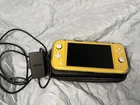 Nintendo Switch Lite Yellow Used Great Condition with Charger & Case No Box