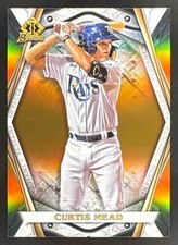 2022 Bowman Chrome Curtis Mead Invicta Gold Refractor /50 #BI-9 Rays