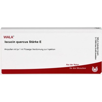 ISCUCIN quercus Stärke E Ampullen 10 ml PZN 03083423