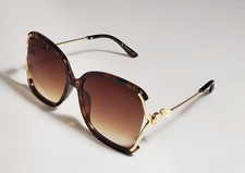 Square Polorized Faux Pearl Women Sunglasses