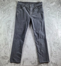Vuori Pants Mens 36 Grey Optimist 5 Pocket Corduroy Stretch Chino Casual Commute