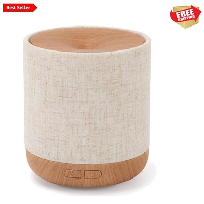 Essential Oil Diffuser 200ml with Fabric Cover and Night Lamp | Ultrasonic Ar...