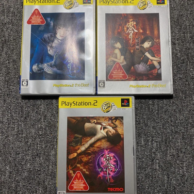 Fatal Frame Zero Set of 1,2,3 Crimson Butterfly PlayStation 2 PS2 best