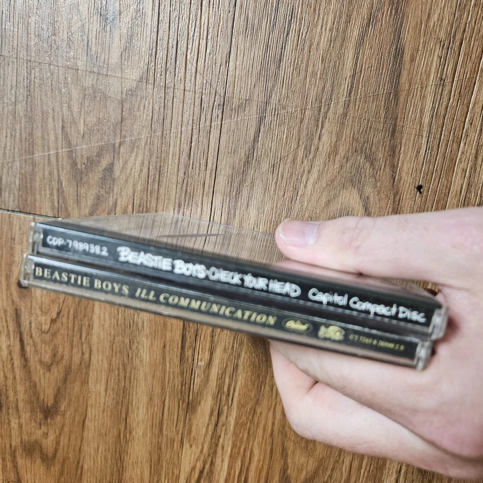 Лот из 2 компакт-дисков хип-хопа Beastie Boys: Ill Communication & Check Your Head рэп - Изображение 3 из 4