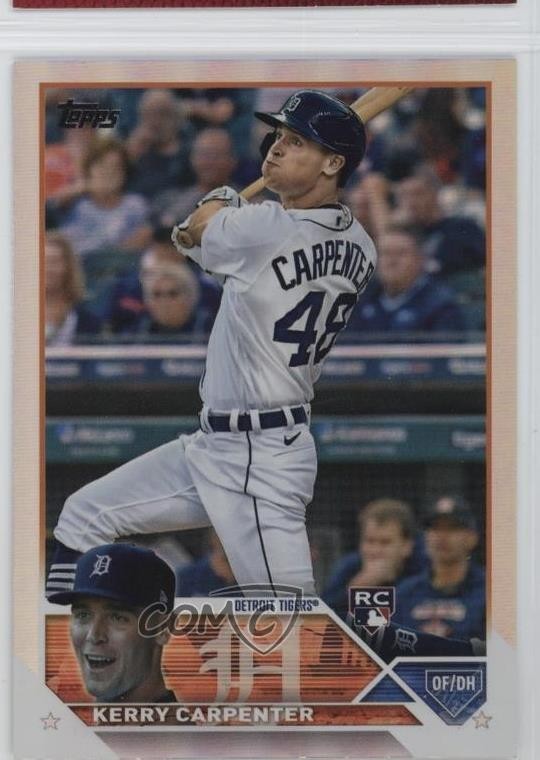 2023 Topps Series 2 Rainbow Foil Kerry Carpenter #394 so5