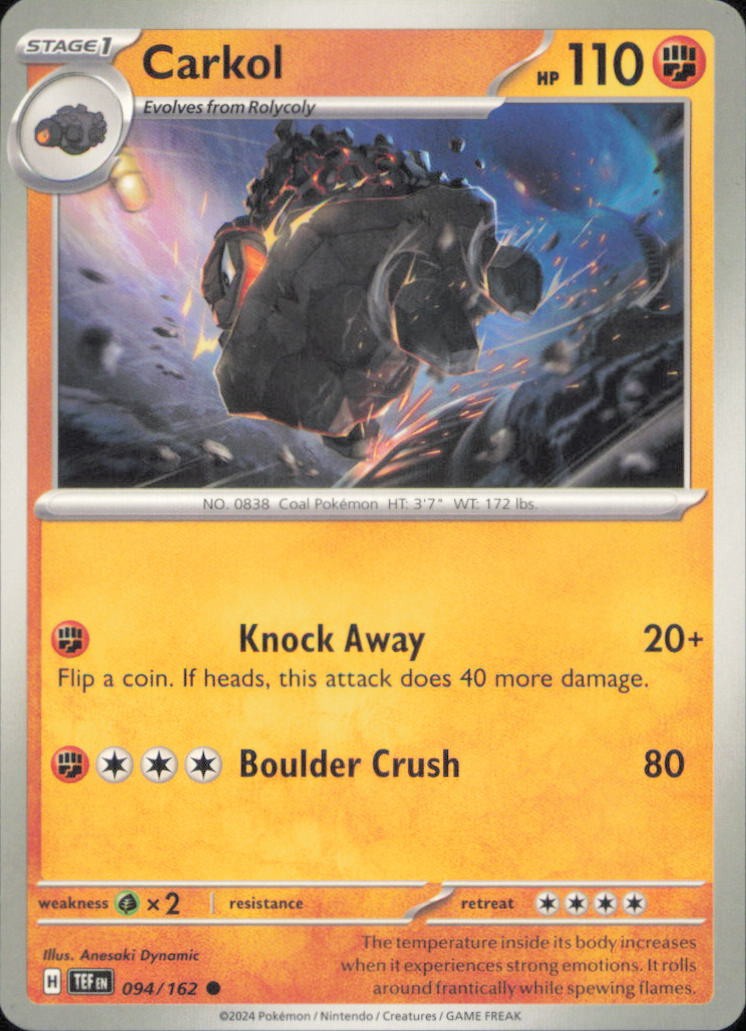 Pokemon TCG Temporal Forces (TEF) Choose Your Card NM Holo / Reverse / Rare