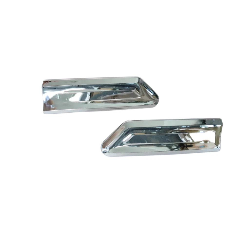 Para BMW 740Li/xDrive F02 2013-2015 Guardabarros delantero moldura lado derecho izquierdo cromado Foto 2 de 4