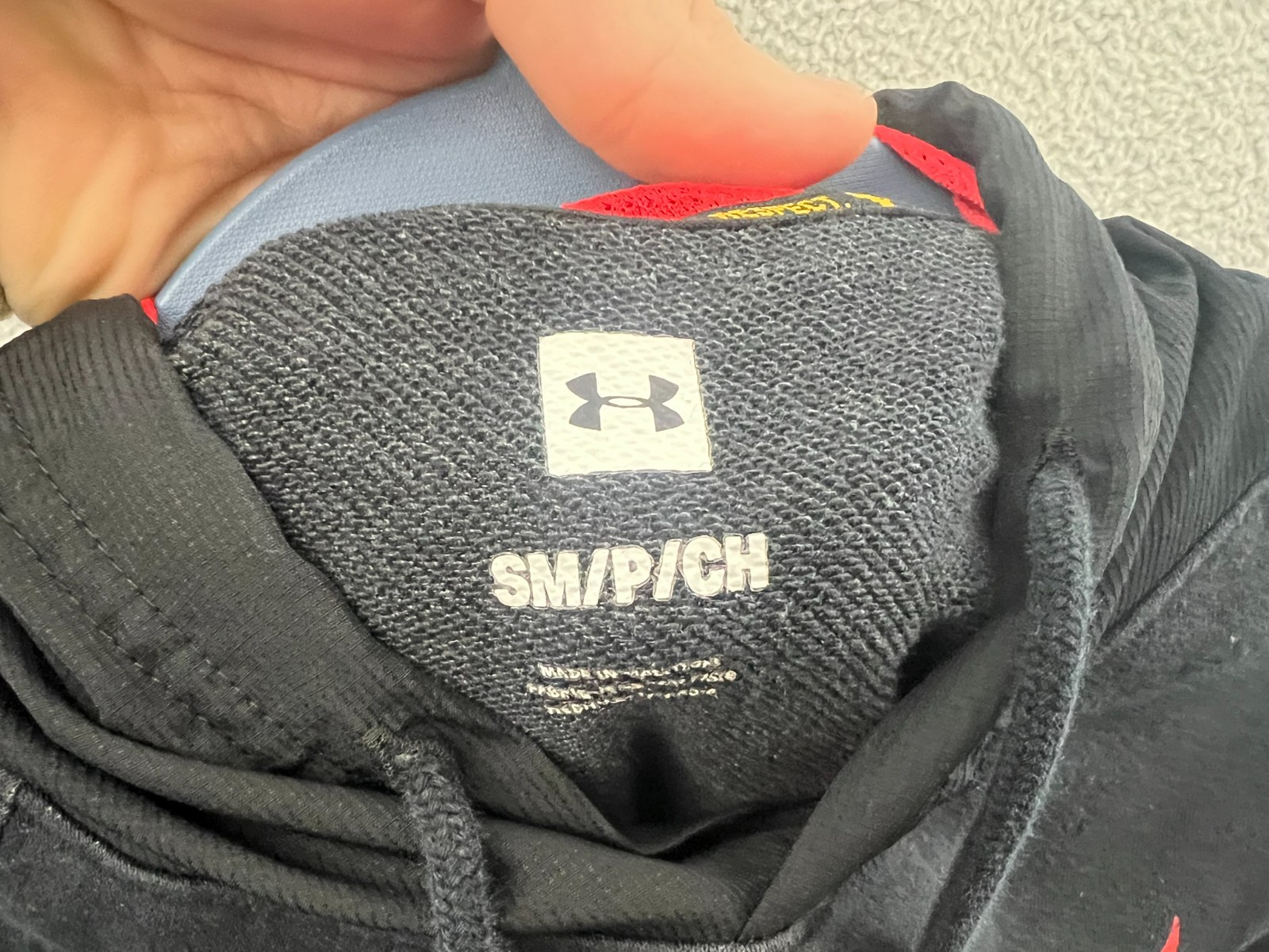 Under Armour Project Rock Hoodie Mens Small Black Snake Levels Hell Devils thumbnail 11