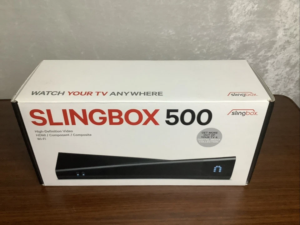 Slingbox SB500 - Includes Original Cables and Remote - Great Condition - Image 2 of 4