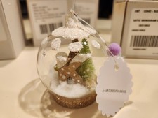 Anthropologie 2022 Arctic Monogram K Ornament Home For The Holidays