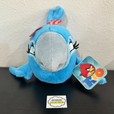 Angry Birds Rio Jewel 8" Plush New With Tags Commonwealth 2011 No/Bad Sound