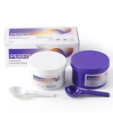 PERFIT Dental Putty PVS VPS Impression Material Base Normal/Fast Set 2 x 400g