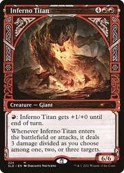 Inferno Titan 224/3278 Secret Lair Drop Series Foil