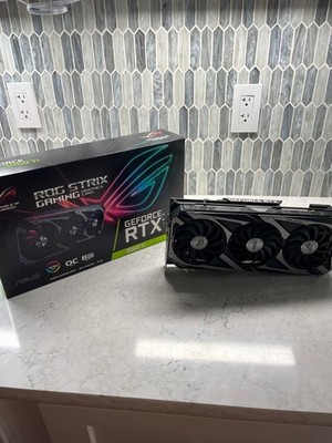ASUS ROG Strix GeForce RTX 3060 Ti OC 8GB GDDR6 Gaming PCIe 4.0 HDMI DP