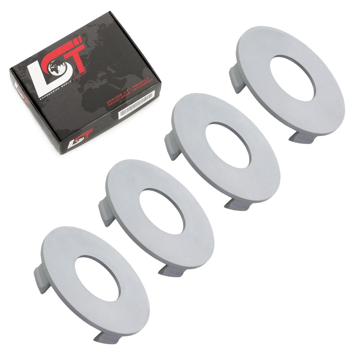 4X Wheel Center Caps Cover Gray Ø 60Mm For SUBARU