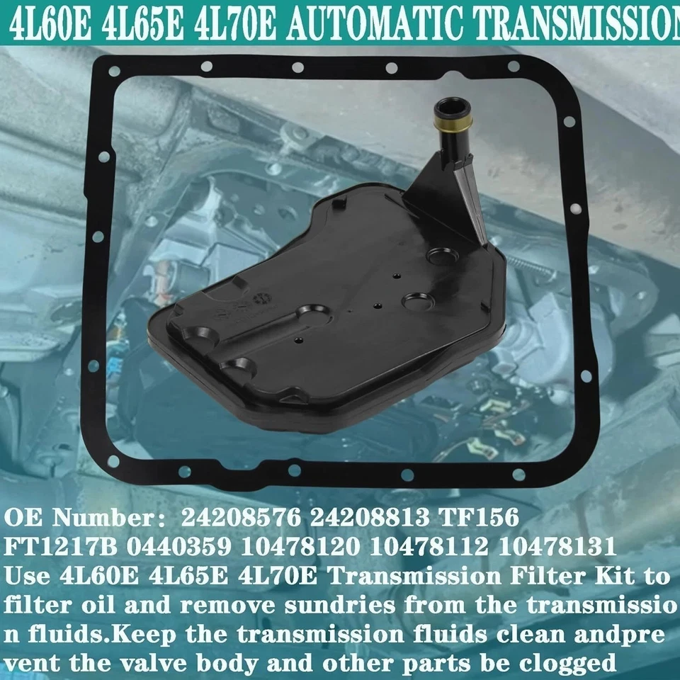 Kit de filtro de transmissão automática 24208576⭐ para Chevrolet Silverado 1500 4L60-E - Imagem 3 de 4