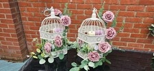 Birdcage Table decorations for wedding or celebration event