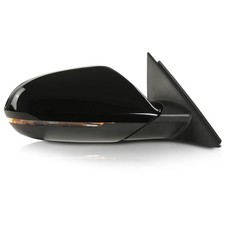 Side Mirror Power Folding Right Passenger Side for Audi A6 S6 Black 4G1857410
