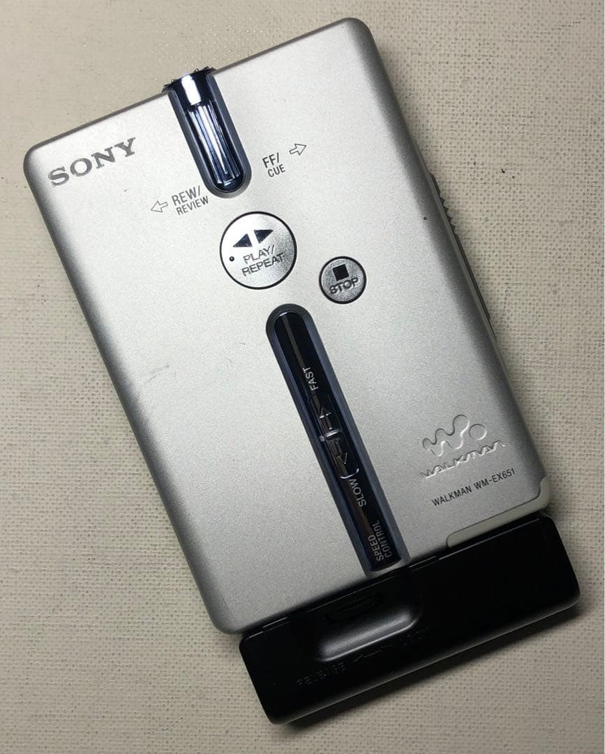 SONY WM-EX651 Walkman Speed Control Remote Serviced Japan Fully