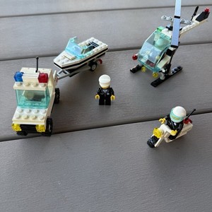 Vintage LEGO Town Pursuit Squad 6354- 100% Complete! No Box/No Manual