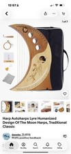 Harp Autoharps Lyre Humanized Design Of The Moon Harps, Traditional Classic
