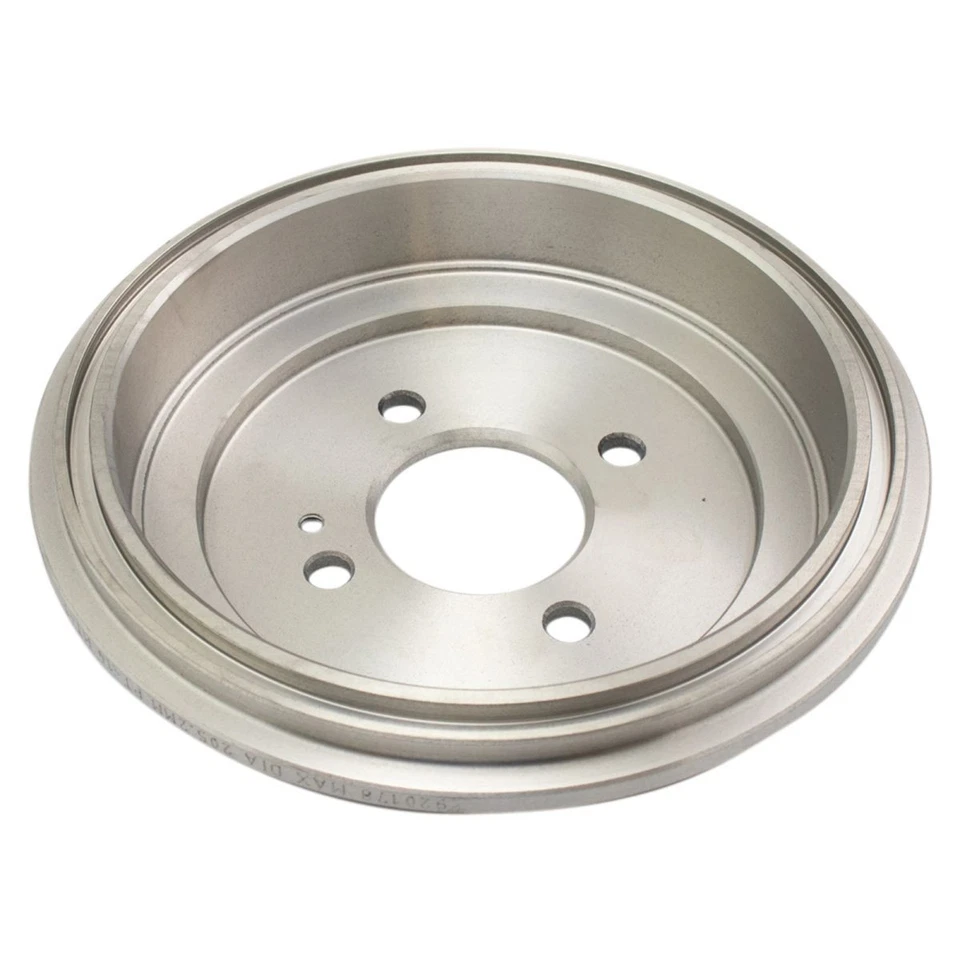 TRQ Rear Brake Drum Set Driver & Passenger Side For 2013-2017 Hyundai Accent - Image 4 of 4