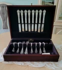 French Renaissance Reed/Barton Sterling Silver 5pc Pl. Setting Flatware for  8;