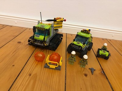 Lego City, 2 in 1 Vulkan-Forschungs Set (60122, 60121)