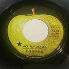 The Beatles: Act Naturally / Yesterday 45 - Apple - Rock