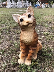 latex fiberglass mold. Make Concrete Or Plaster 13 Inches Tall Cat. 