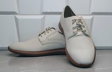 Johnston  Murphy Hennings Plain Toe Derby - 9.5M, SAND NUBUCK