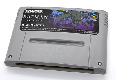 Super Famicom BATMAN RETURNS Cartridge Only Nintendo Japan  