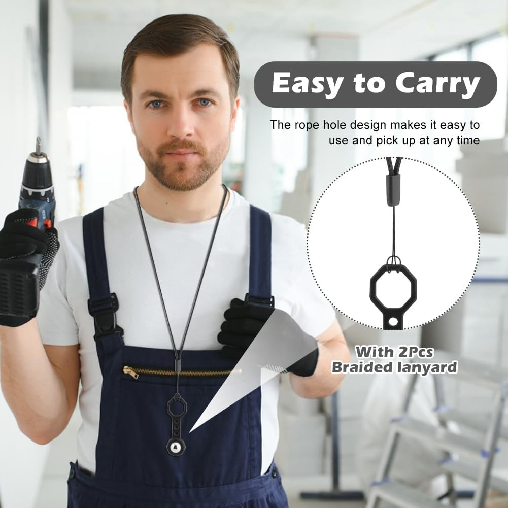 2 Pcs Magnetic Stud Finder, Stud Finder Wall Scanner with 27 Pounds of Pull Magn