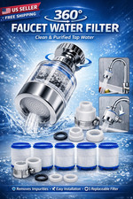 Faucet Water Filter Tap Filtration Kitchen Bathroom Sink Mounted Purifier System