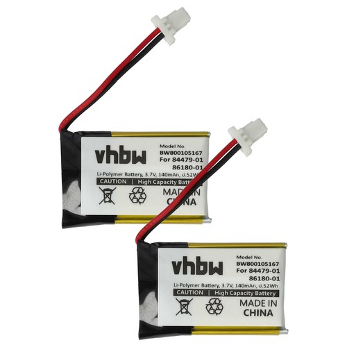 Heib Batteria Di Ricambio Per Plantronics CS-60 – 240 MAh – 3,7 V – Li-Polymer – Alternativa Di Alta Qualità