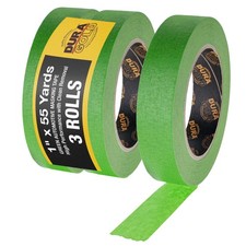Green Automotive Masking Tape 1" 24mm x 55 Yards , 3 Rolls