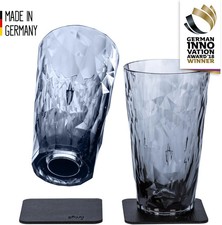 Silwy Magnet Kunststoff-Longdrinkgläser, 2-teilig, 300ml, grau – Bild 8