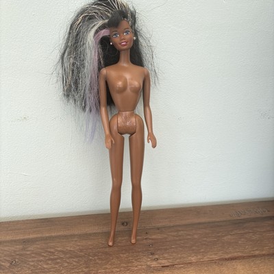 Splash & Colour Barbie Christie Puppe Afro American Mattel ohne Kleidung 185 D 