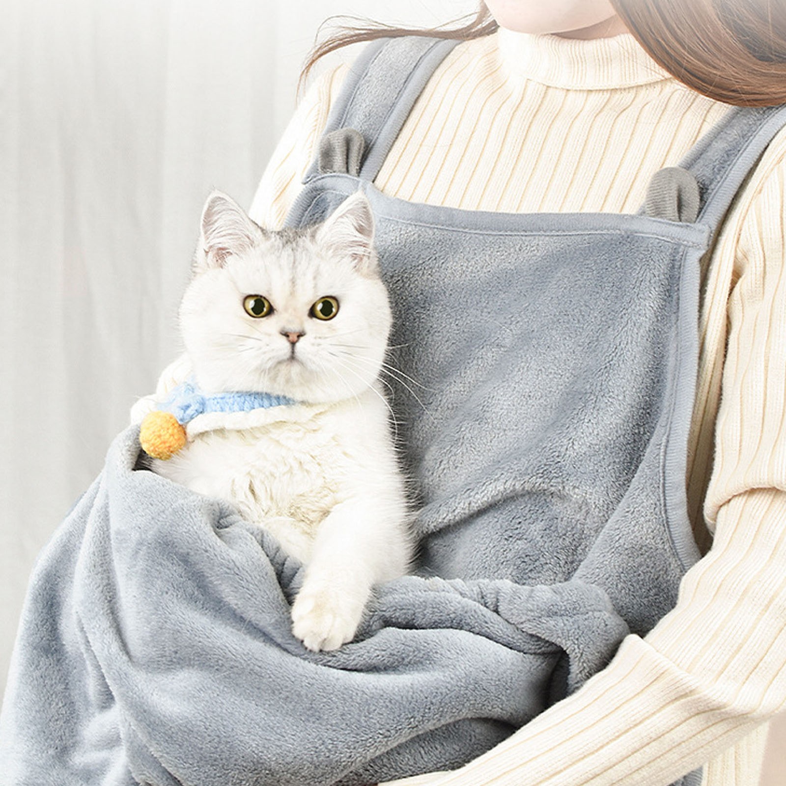 Pet Carrier Apron With Large Pocket Easy Use For Cat Lovers Under 7.5kg Popular